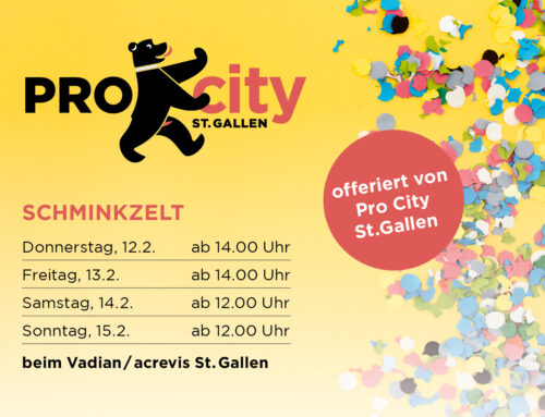 Kinderschminken während der Fasnacht